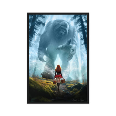 "Into the Woods" by Clark Mitchell Framed Canvas