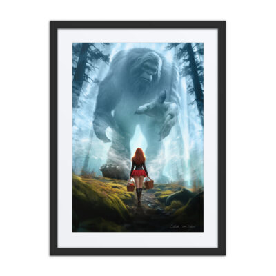 "Into the Woods" by Clark Mitchell Framed Poster